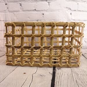 9"x12" Wicker Decorative Woven Basket